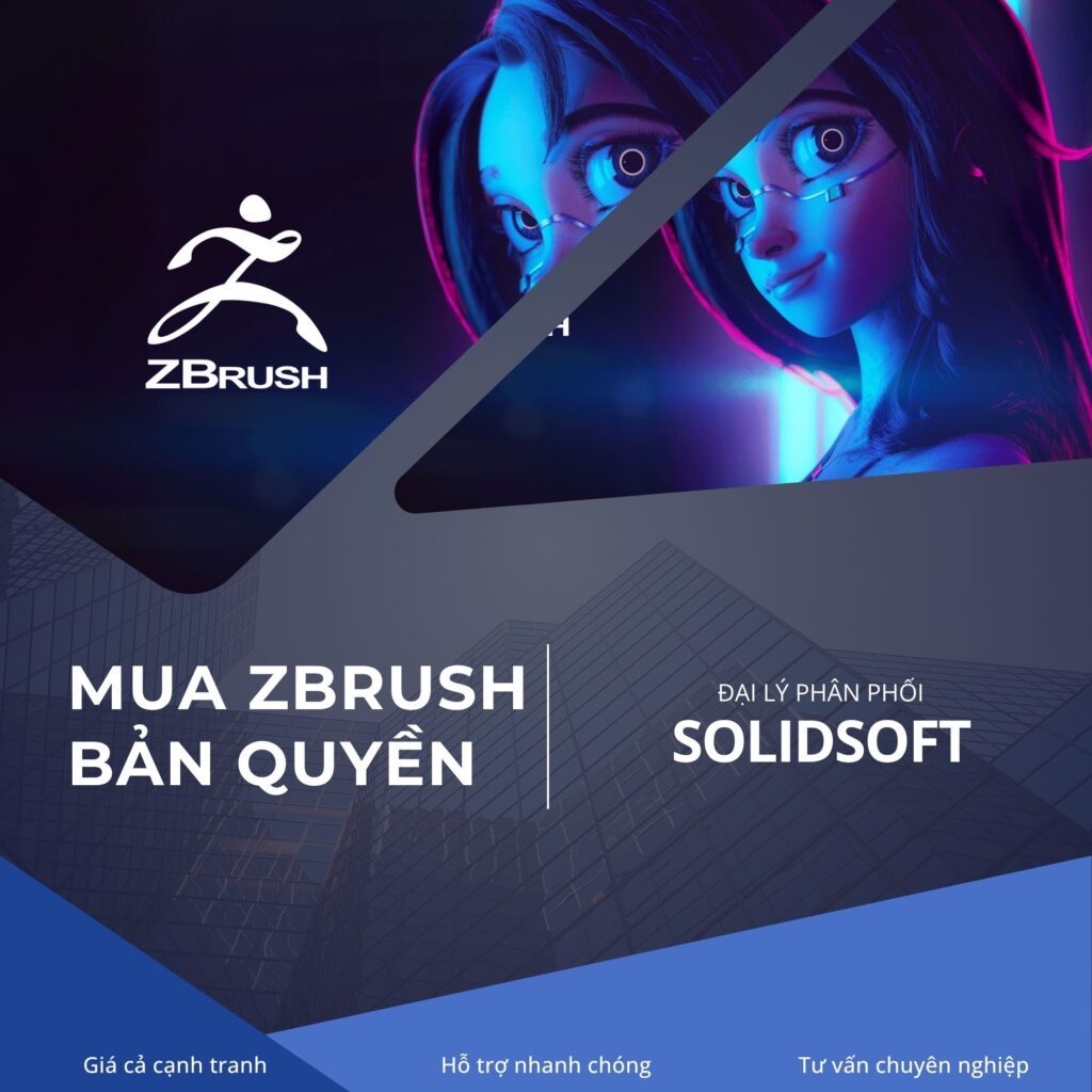 Mua ZBrush bản quyển ở đâu?