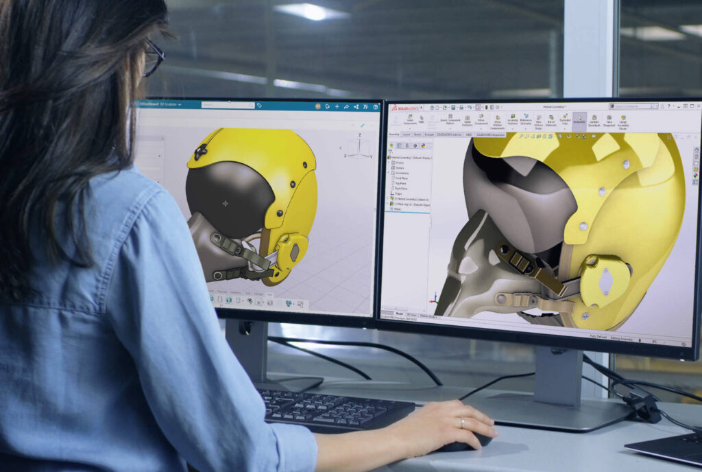 Solidworks càng ngày càng cải tiến giao diện thân thiện cho người dùng và bổ sung thêm nhiều chức năng nâng cao
